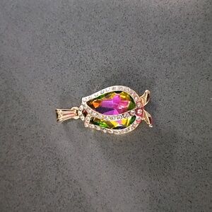 Elegant Multicolor Pendant Necklace